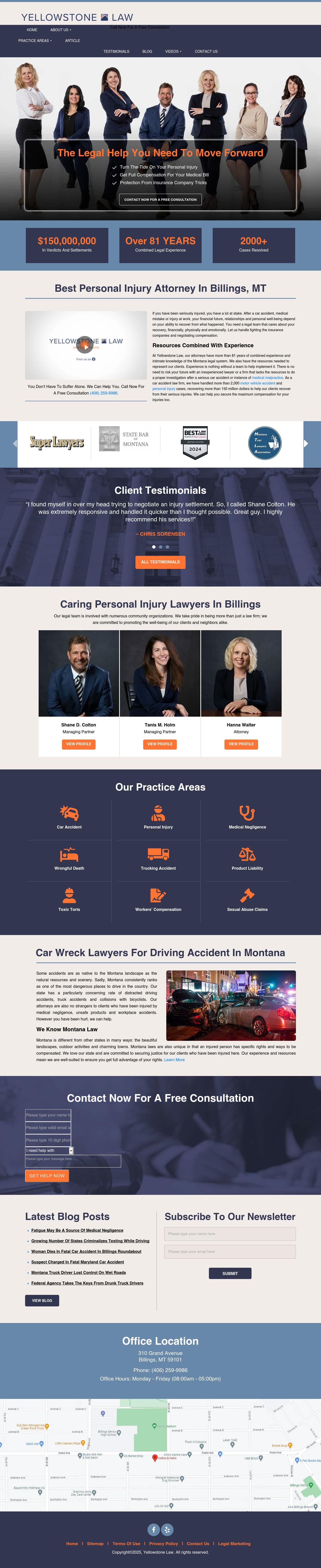 Law Firm of Edmiston & Colton - Billings MT Lawyers