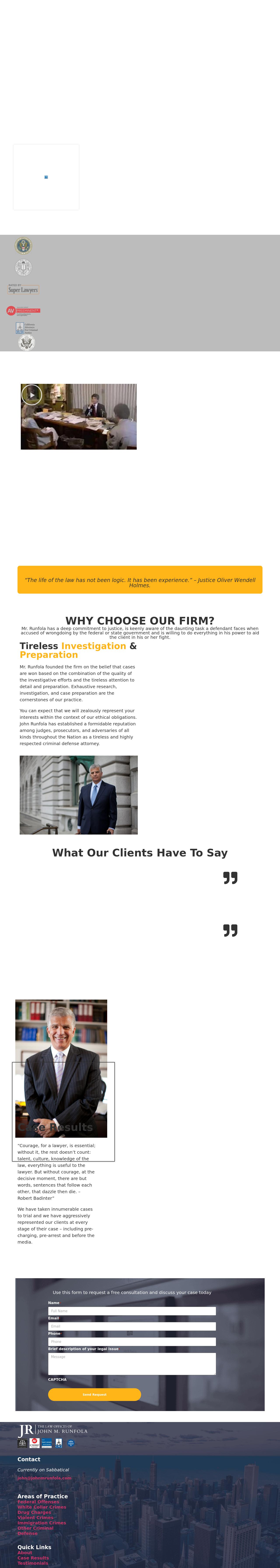 Law Office of John M. Runfola - San Francisco CA Lawyers