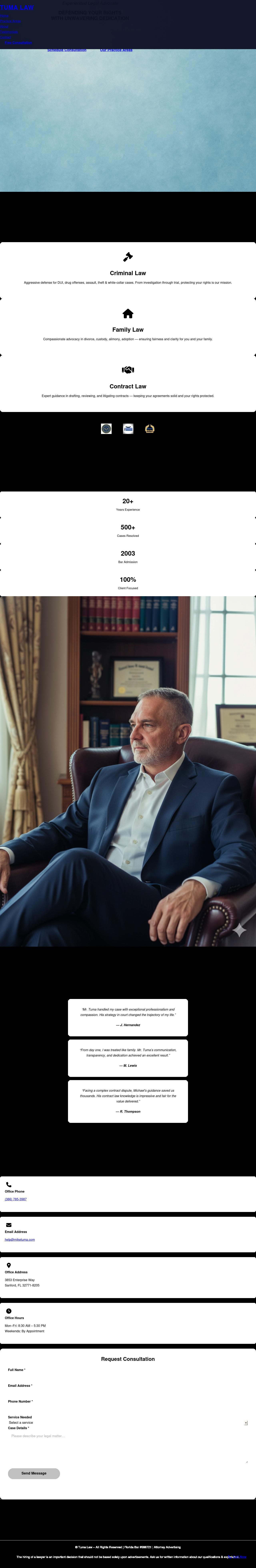 Law Office of Michael S. Tuma, P.A. - DeLand FL Lawyers