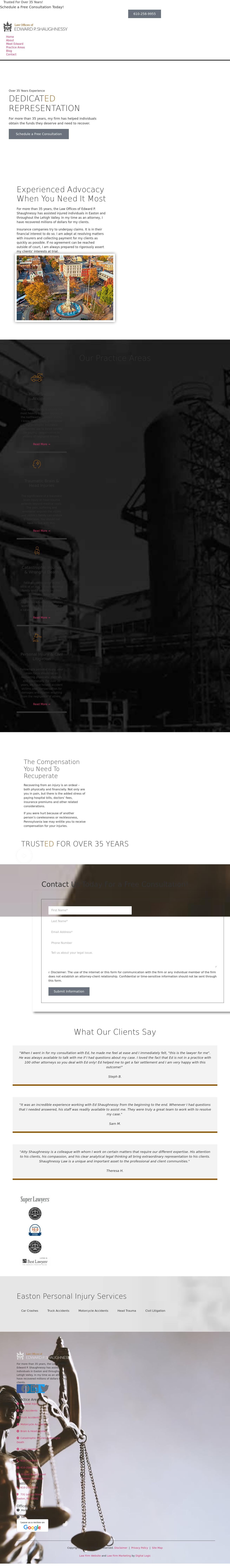 Law Offices of Edward P. Shaughnessy - Bethlehem PA Lawyers