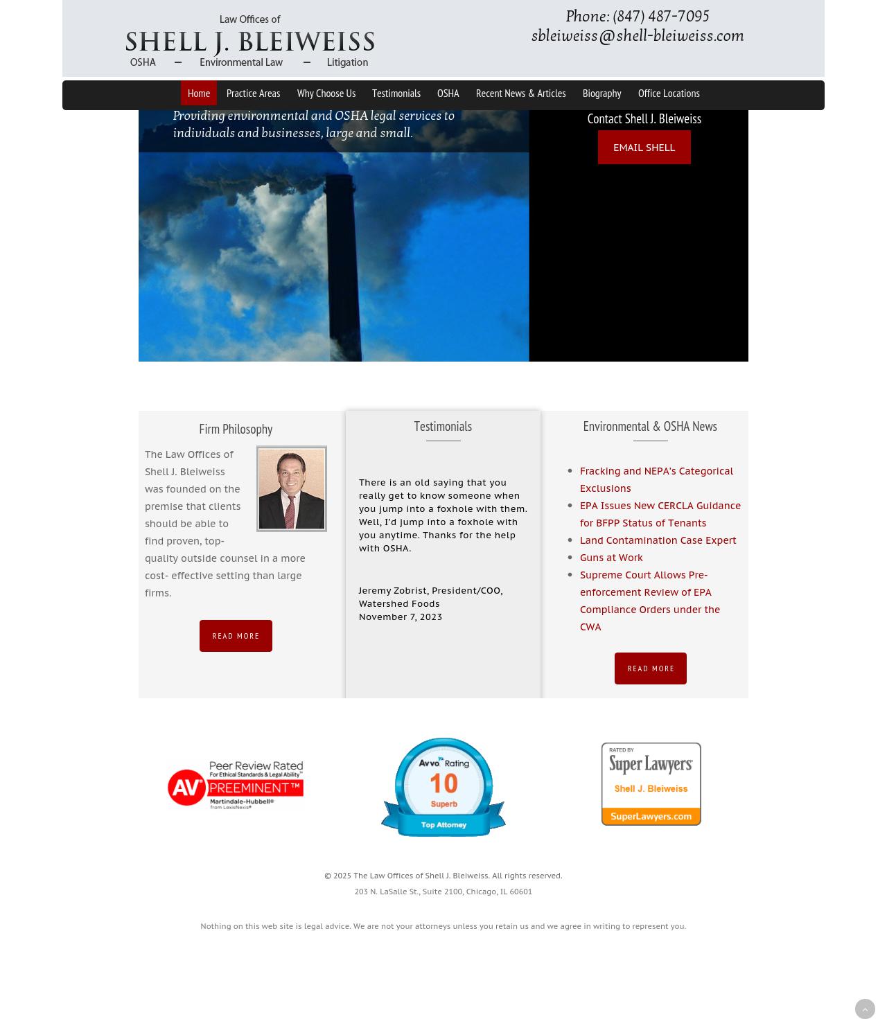 Law Offices of Shell J. Bleiweiss - Barrington IL Lawyers