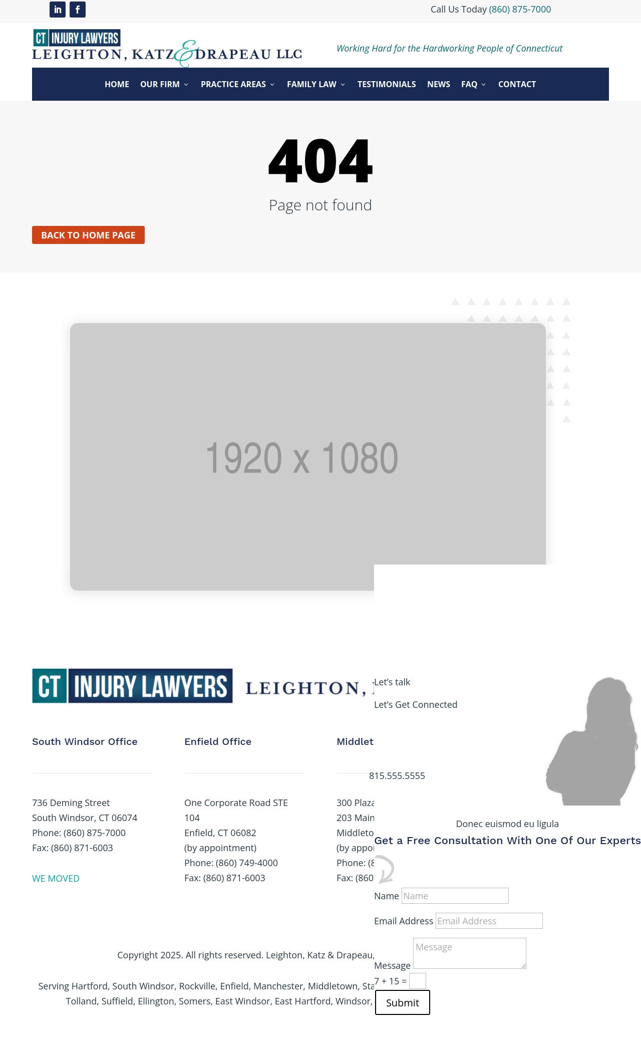 Leighton, Katz & Drapeau - Rockville CT Lawyers