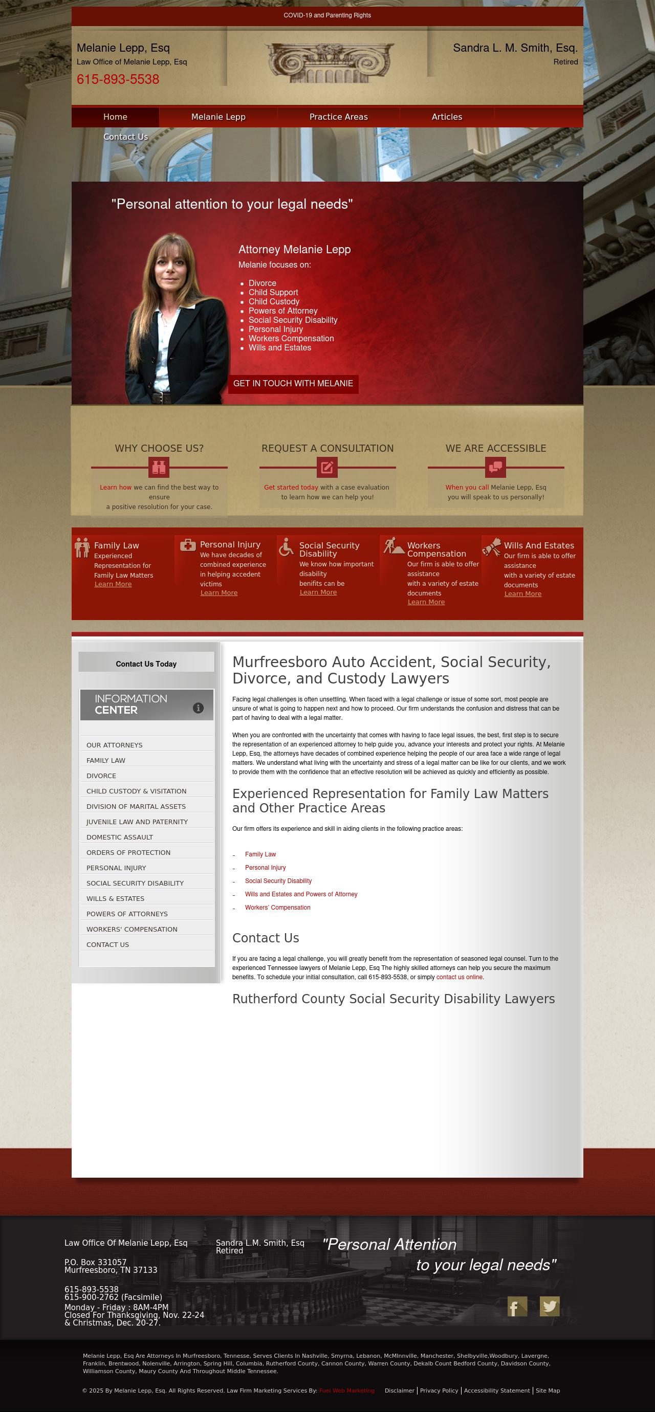 Lepp Melanie - Murfreesboro TN Lawyers