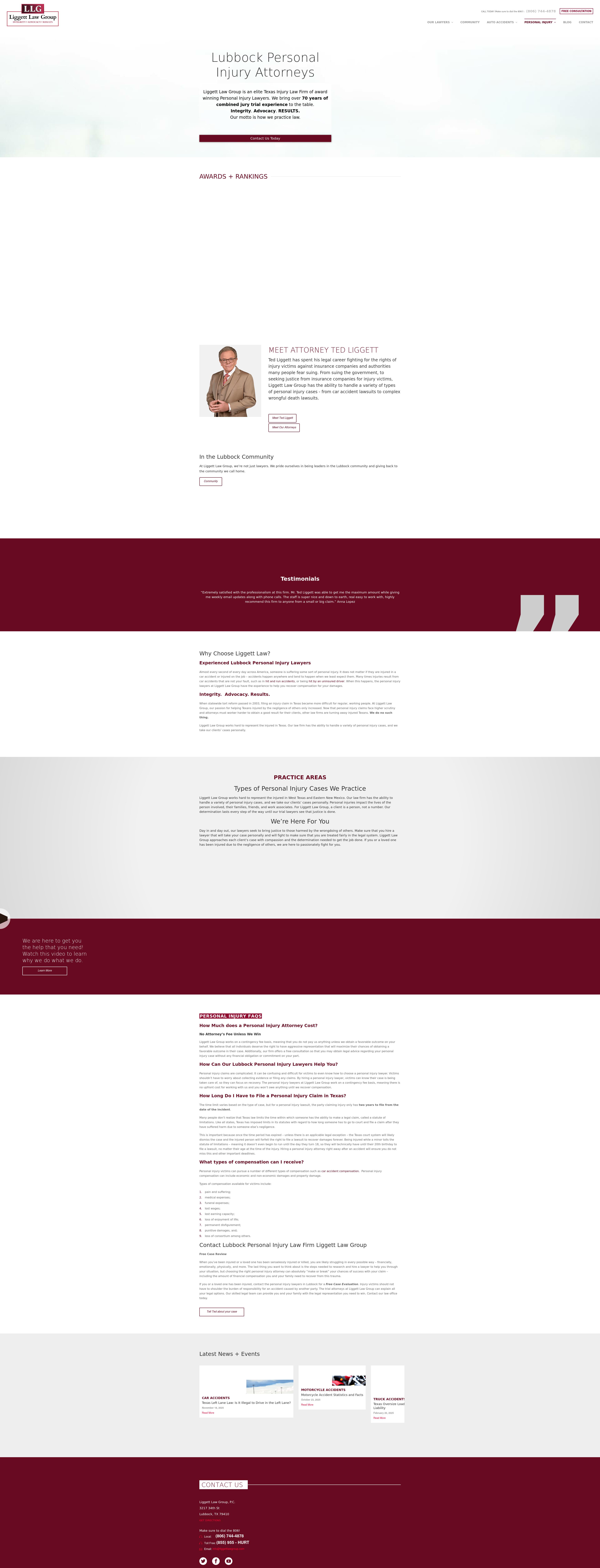 Liggett Law Group - Lubbock TX Lawyers