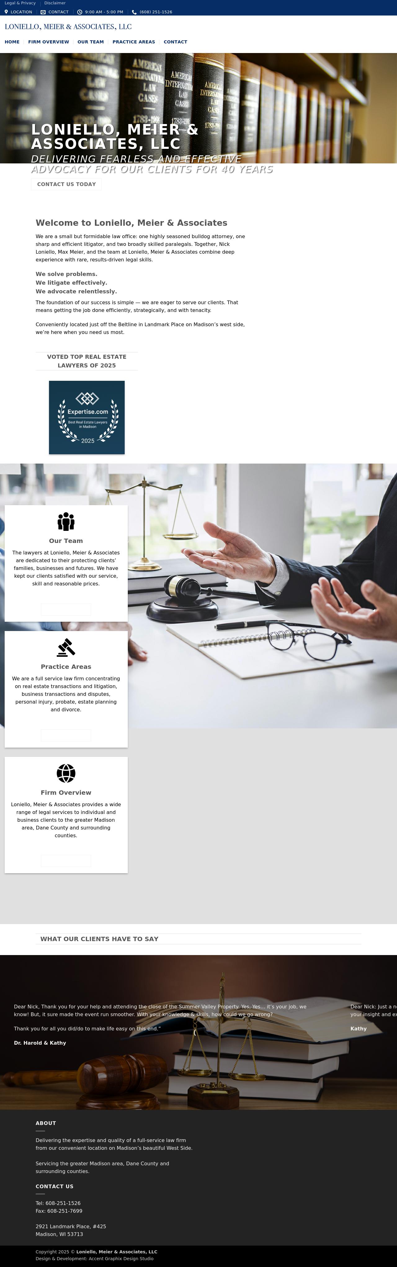 Loniello & Associates Law Offices - Madison WI Lawyers