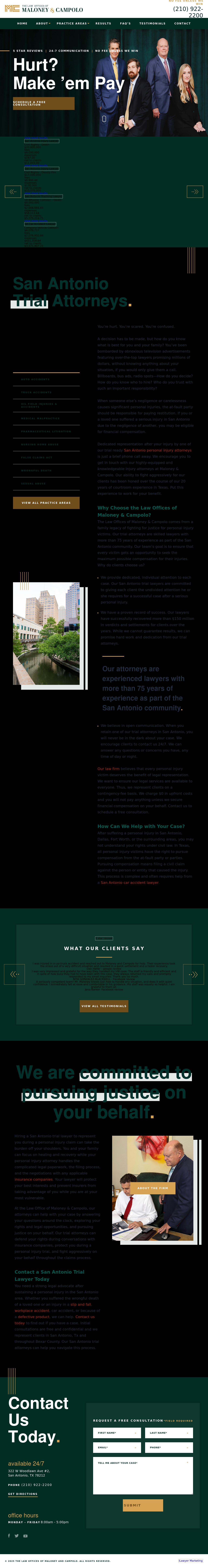 Maloney and Campolo - San Antonio TX Lawyers