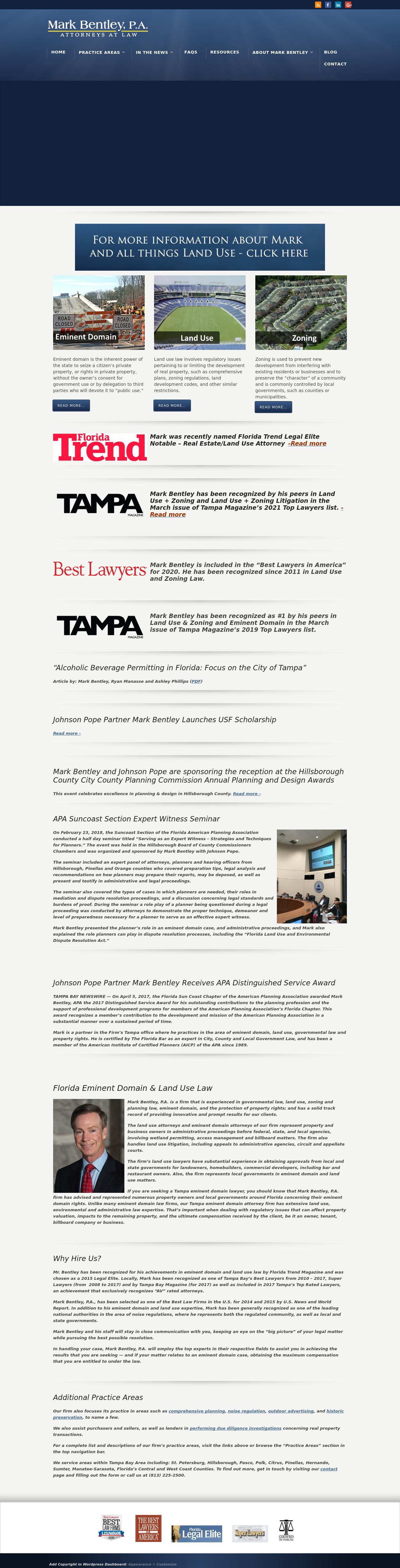 Mark Bentley, P.A. - Tampa FL Lawyers