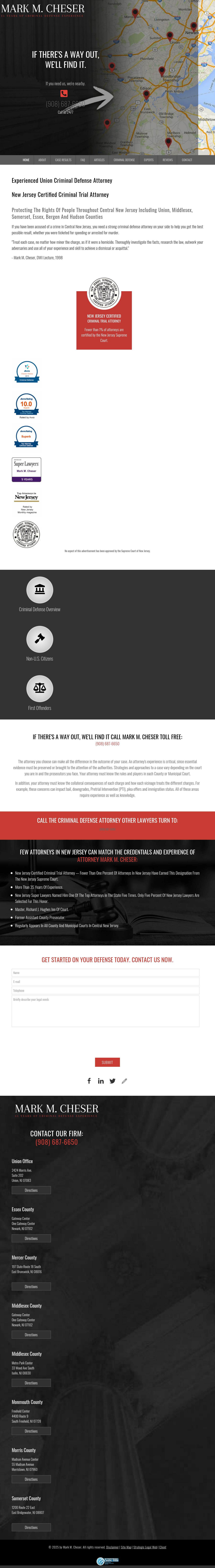 Mark M. Cheser, Esquire, Counselor at Law - Bridgewater NJ Lawyers