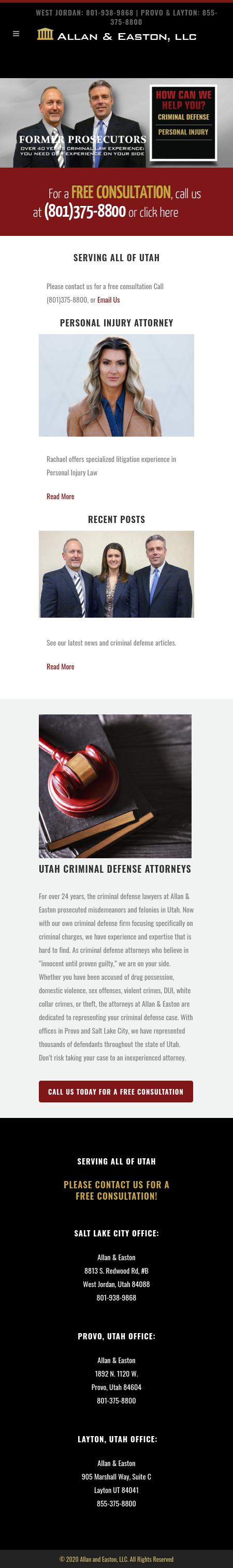 Allan & Easton LLC - Provo UT Lawyers