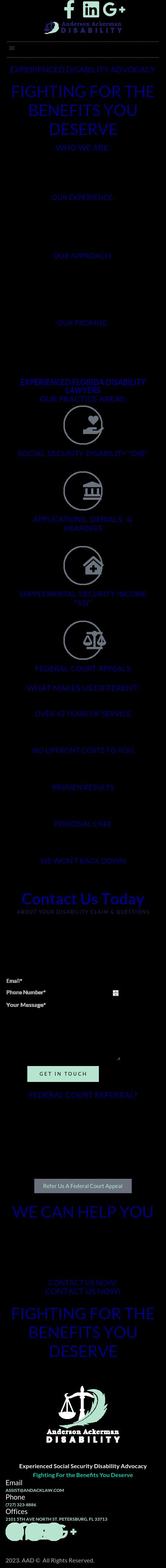 Anderson & Ackerman Law Group - St. Petersburg FL Lawyers