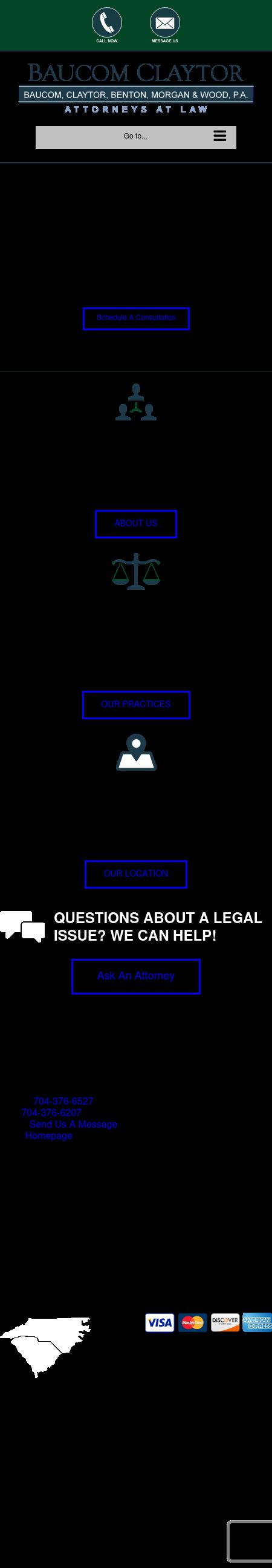 Baucom, Claytor, Benton, Morgan & Wood, P.A. - Charlotte NC Lawyers