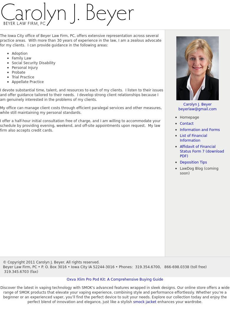 Beyer Law Firm, PC - Iowa City IA Lawyers