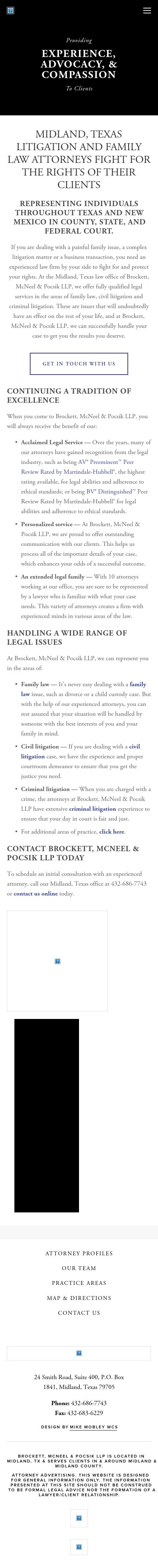Brockett & McNeel LLP - Midland TX Lawyers