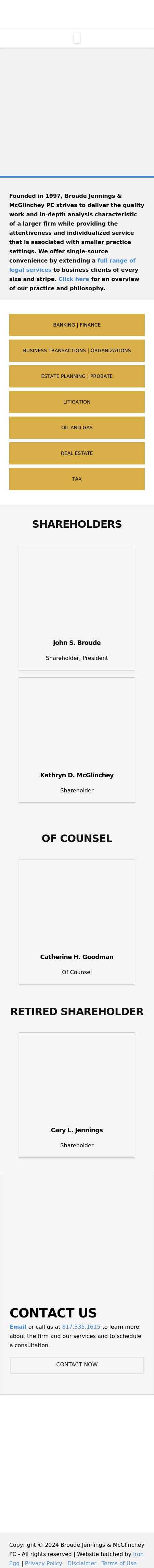 Broude, Smith & Jennings, P.C. - Fort Worth TX Lawyers