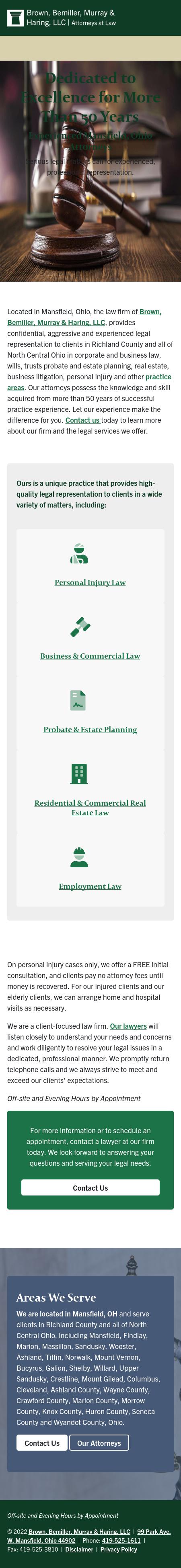 Brown, Bemiller, Murray & Haring, LLC - Mansfield OH Lawyers