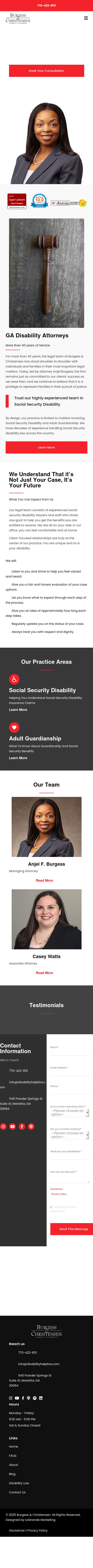 Burgess & Christensen - Marietta GA Lawyers