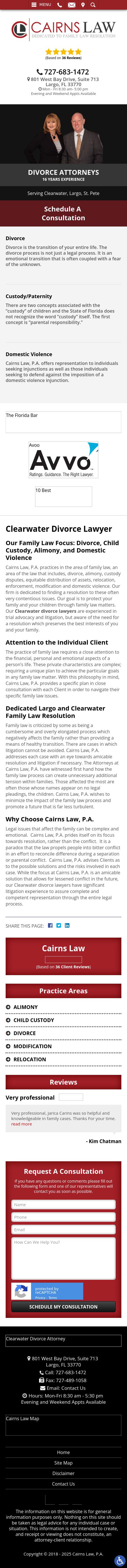 Cairns Law - Largo FL Lawyers