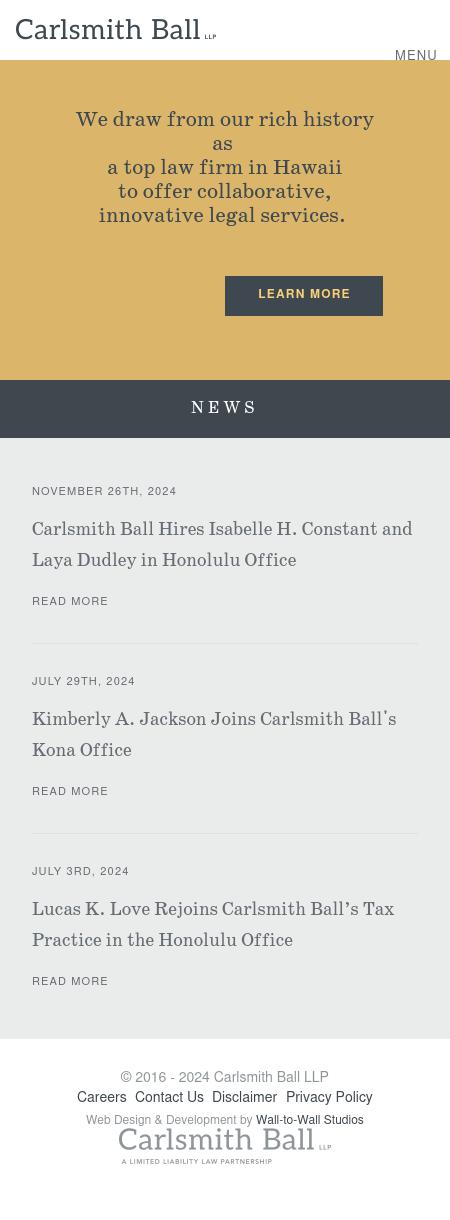 Carlsmith Ball LLP - Los Angeles CA Lawyers