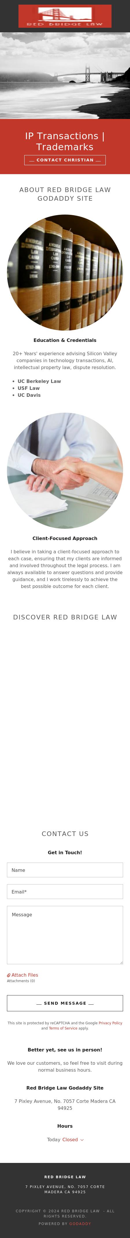 Christian Martinez-Red Bridge Law - Corte Madera CA Lawyers