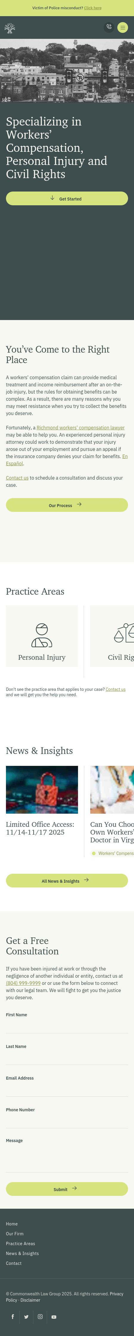 Commonwealth Law Group - Richmond VA Lawyers