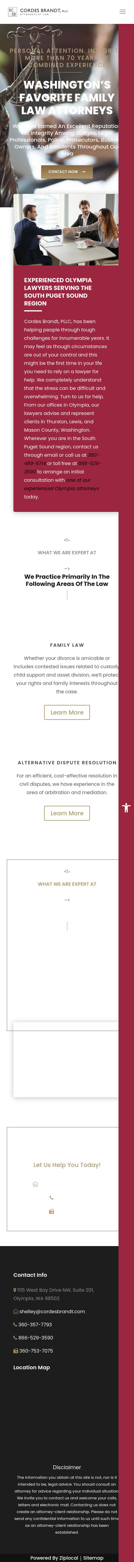 Cordes Brandt, PLLC - Olympia WA Lawyers