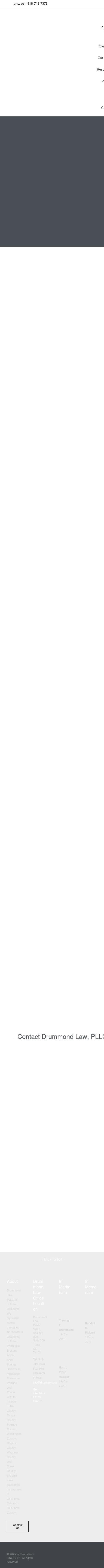 Drummond Law, PLLC - Tulsa OK Lawyers