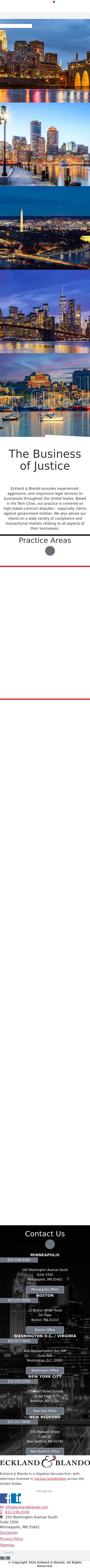 Eckland & Blando, LLP - Minneapolis MN Lawyers