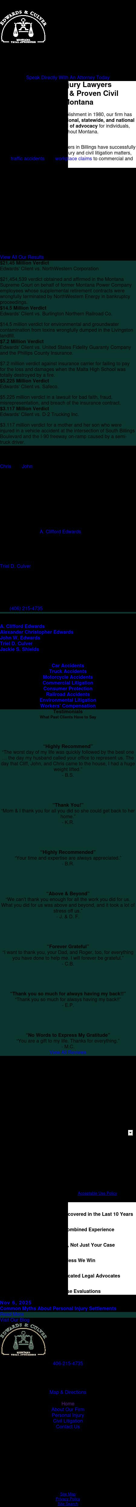 Edwards & Culver - Billings MT Lawyers