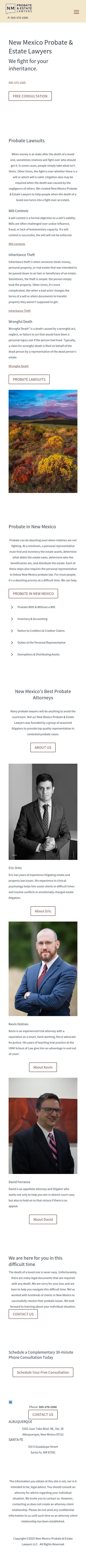 Eric Ortiz Law - Albuquerque NM Lawyers