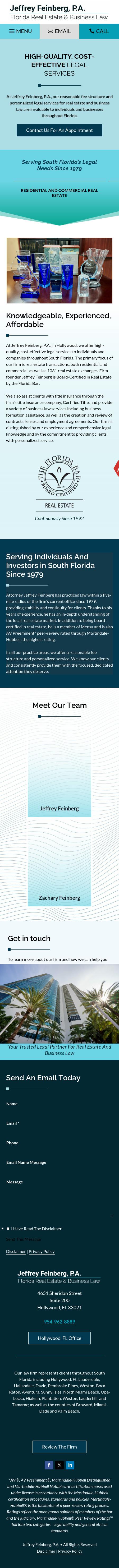 Feinberg & Maidenbaum - Hollywood FL Lawyers