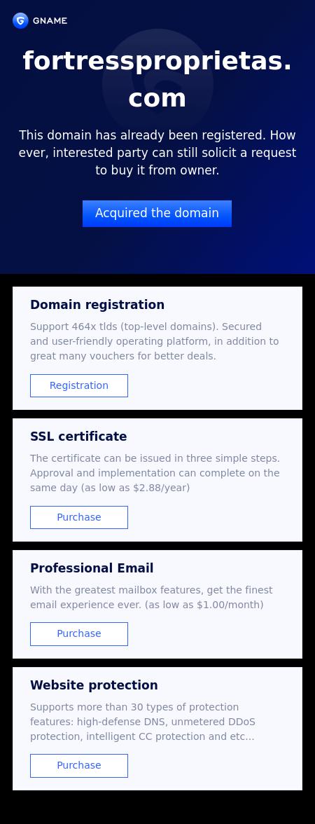 Fortress Proprietas, P.C. - Fairfax VA Lawyers