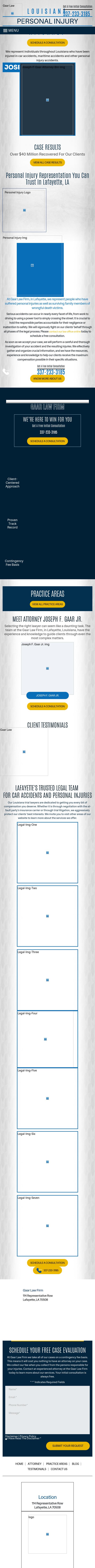 Gaar Law Firm - Lafayette LA Lawyers