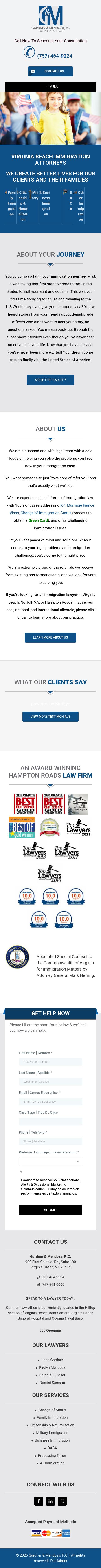 Gardner & Mendoza, PC - Virginia Beach VA Lawyers