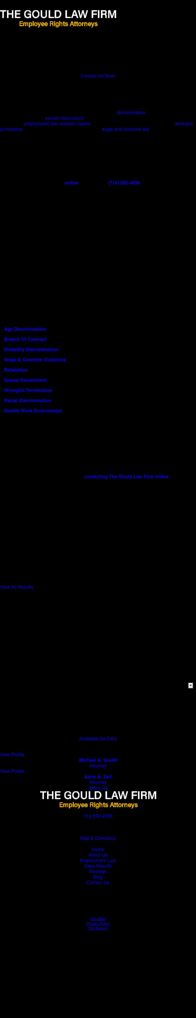 Gould & Associates - Tustin CA Lawyers