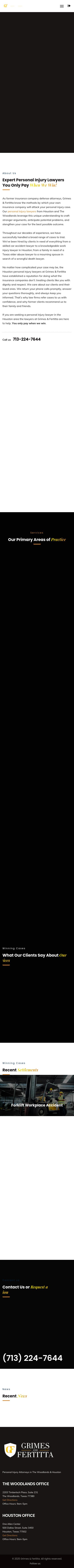 Grimes & Fertitta, P.C. - Houston TX Lawyers