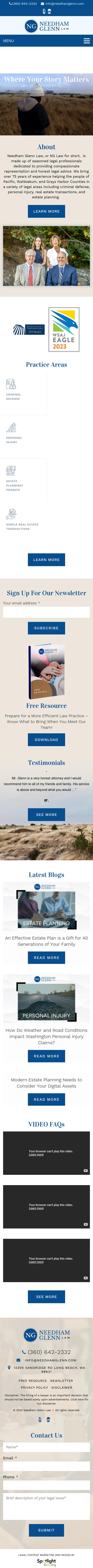 Guy M. Glenn - Long Beach WA Lawyers