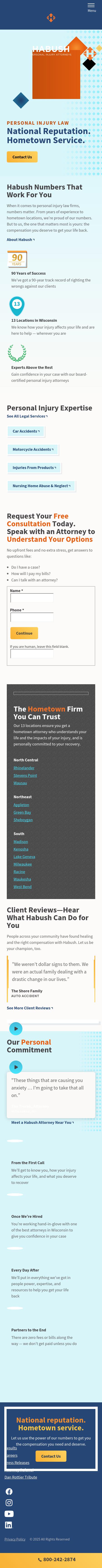 Habush Habush & Rottier S.C. - Sheboygan WI Lawyers