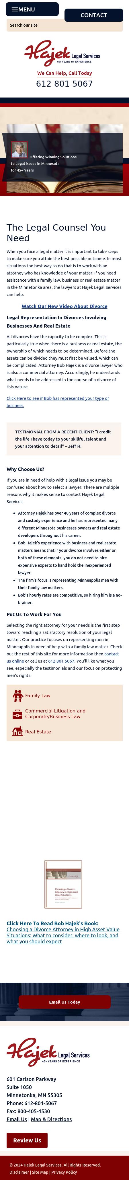 Hajek & Beauclaire LLC - Minnetonka MN Lawyers