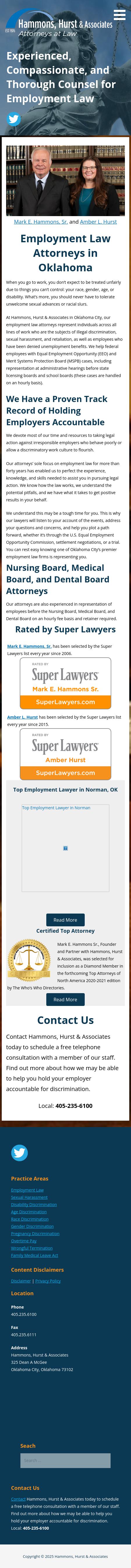 Hammons Gowens Hurst & Associates - Oklahoma City OK Lawyers