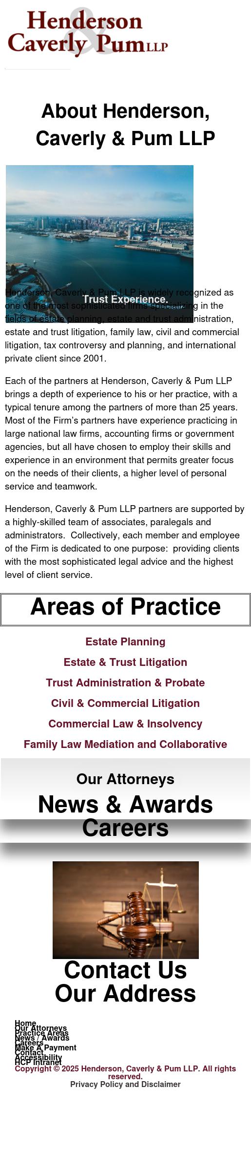 Henderson, Caverly, Pum & Charney LLP - San Diego CA Lawyers