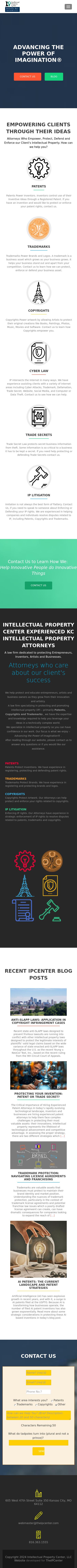 Intellectual Property Center, LLC - Overland Park KS Lawyers