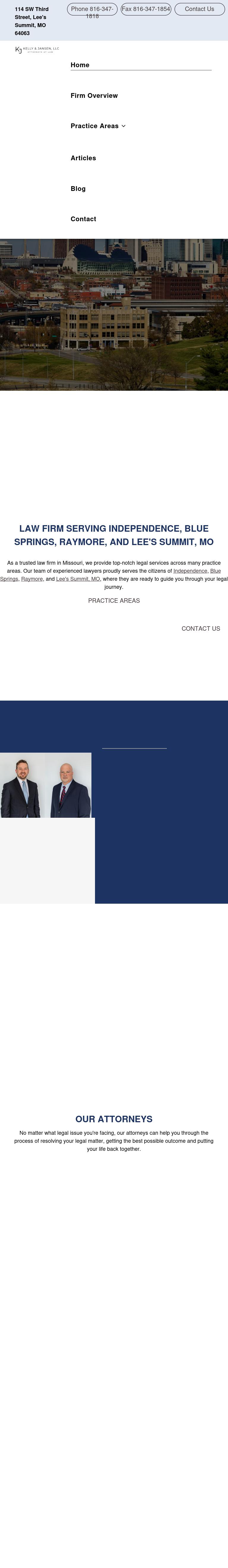 Kelly, Symonds & Reed, LLC - Lee's Summit MO Lawyers