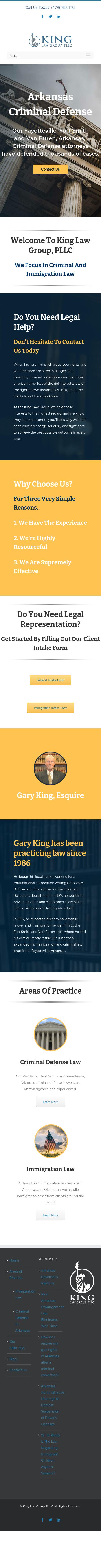 King Law Group, PLLC - Fort Smith AR Lawyers