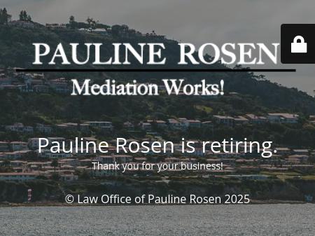 Law & Mediation Offices of Pauline Rosen - Manhattan Beach CA Lawyers