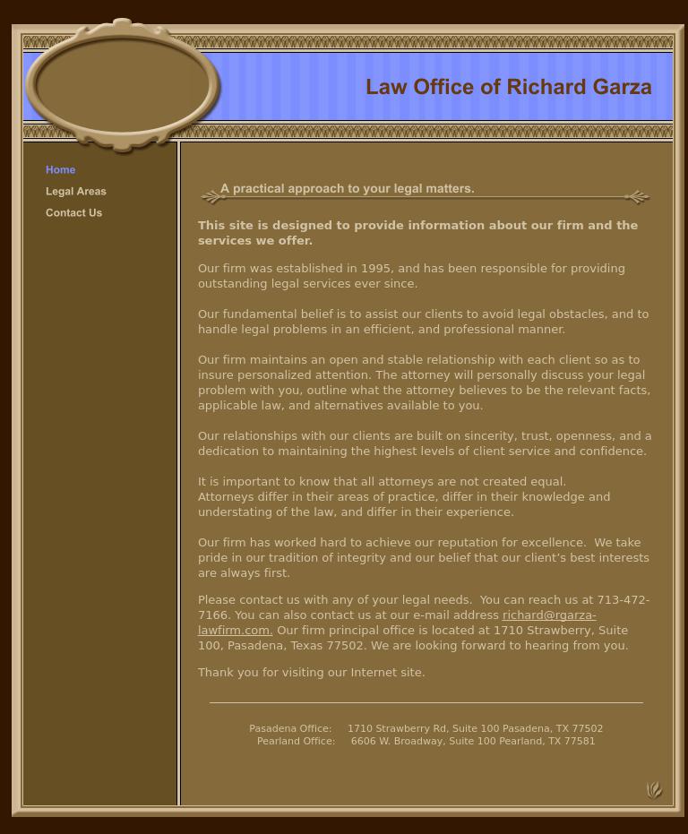 Law Firm of Richard Garza - Pasadena TX Lawyers