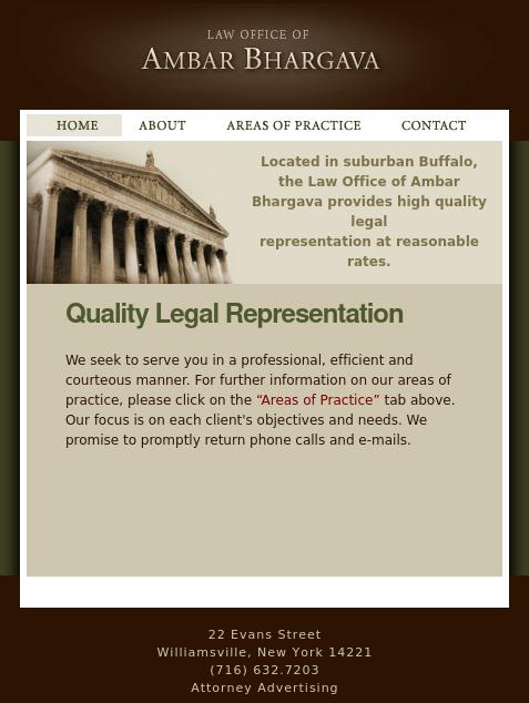 Law Office of Ambar Bhargava - Williamsville NY Lawyers