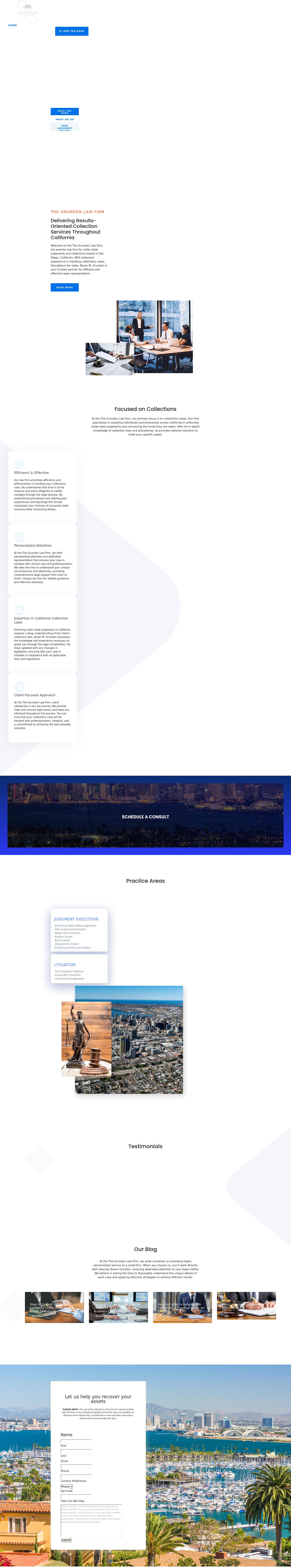 Law Office of Bryan M. Grundon - San Diego CA Lawyers