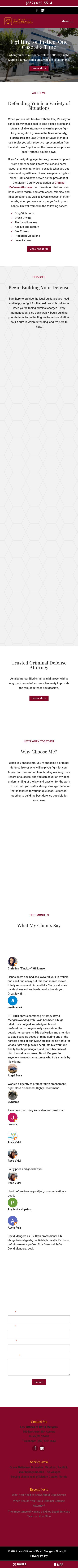 Law Office of David Mengers - Ocala FL Lawyers