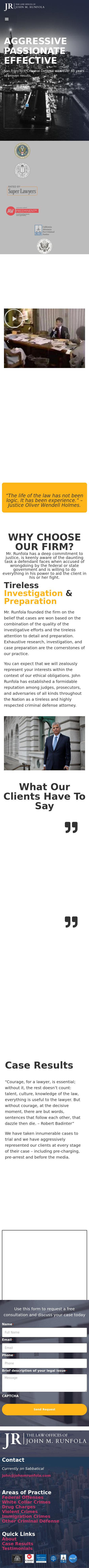 Law Office of John M. Runfola - San Francisco CA Lawyers