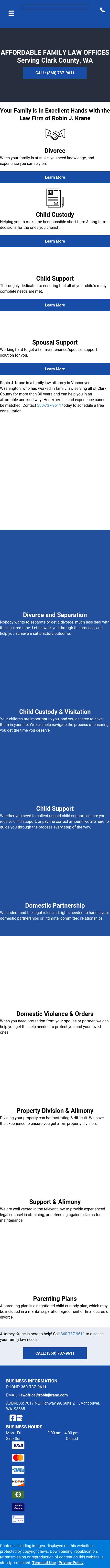 Law Office of Robin J. Krane, PLLC - Vancouver WA Lawyers